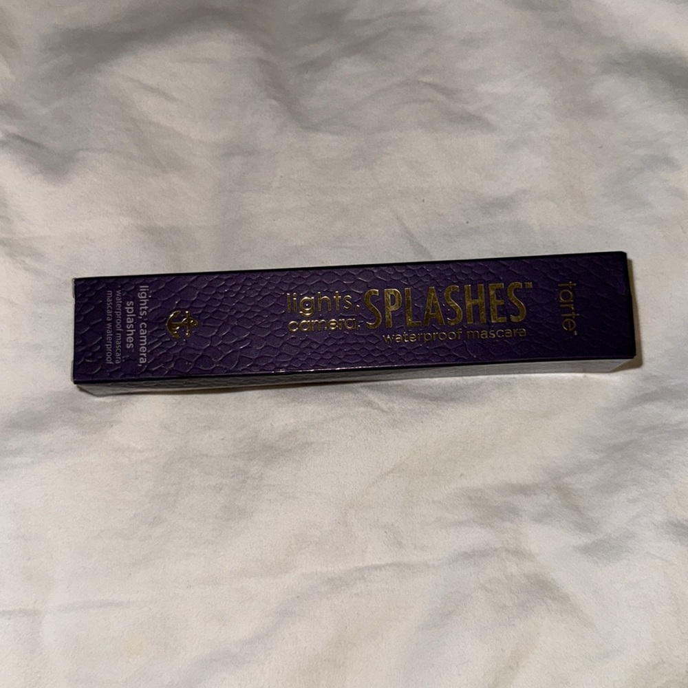 Tarte Lights Camera Splashes Waterproof Black Mascara - Picture 4 of 4